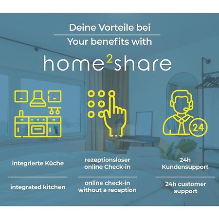 Moderne Apartments Im Herzen Der Stadt I Private Tiefgarage Mit Ladesaeulen I Home2Share Ibbenbüren Εξωτερικό φωτογραφία