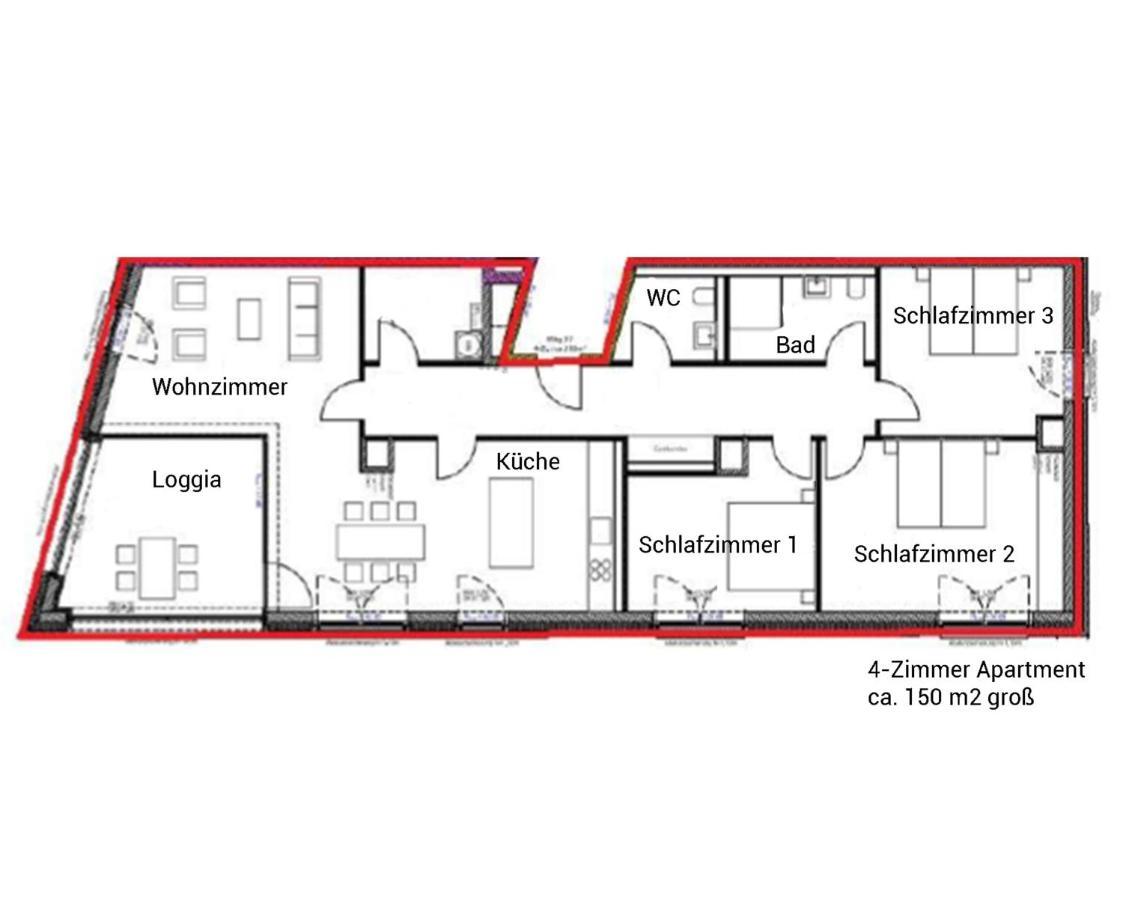 Moderne Apartments Im Herzen Der Stadt I Private Tiefgarage Mit Ladesaeulen I Home2Share Ibbenbüren Εξωτερικό φωτογραφία